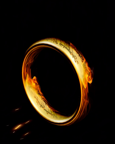 The One Ring 3d motion graphics