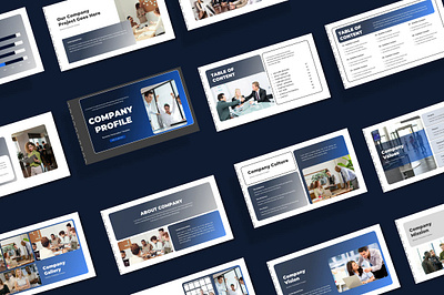 COMPANY PROFILE POWERPOINT creative agency