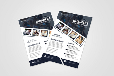 Business Flyer Design Template | Free Flyer Mockup Download. adobe illustrator adobe photoshop brand identity branding business flyer business poster creative flyer design flyer design flyer template flyers free mockup graphic design illustration modern flyer poster design vector