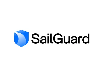 SailGuard | VPN, Cyber Security, Protection, Shield Logo Design app logo b branding creative cyer design logo logo design logo designer logo maker logo trends minimal modern protect protection s secure security vpn