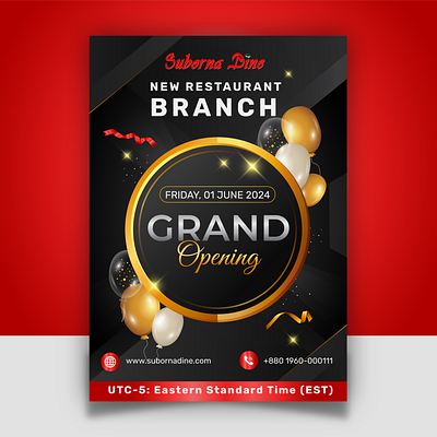 Grand Opening Banner Design banner banner design branding business card design etc graphic design id card design image editing image tracing logo poster design social media post design vector design