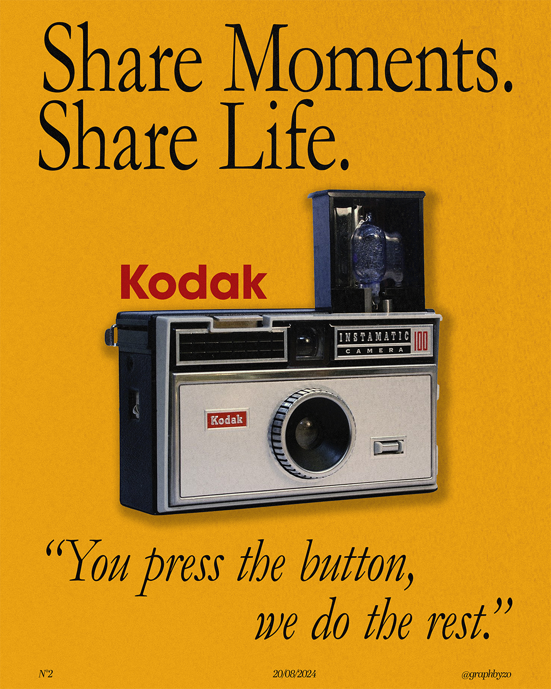 Kodak branding design graphic design illu kodak retro