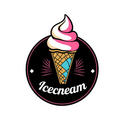 icecream car logo design 3d logo creative logo graphic design logo design memorable logo professional logo recognizable logo scalable logo timeless logo versatile