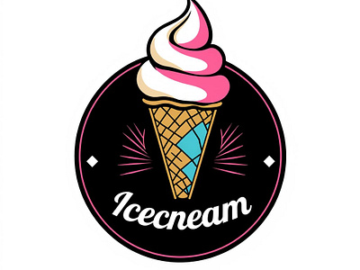 icecream car logo design 3d logo creative logo graphic design logo design memorable logo professional logo recognizable logo scalable logo timeless logo versatile