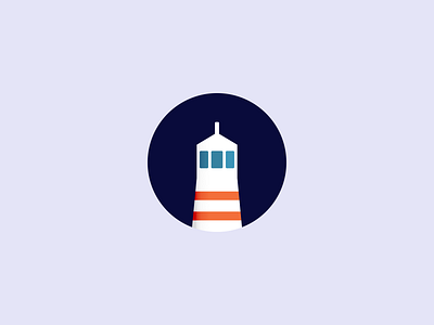 Lighthouse branding branding graphic design logo