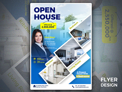 Flyer design branding design fyler graphic design real estate design