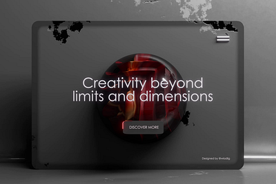 3D website visualization 3d ae animation blender creativity motion graphics ui web site