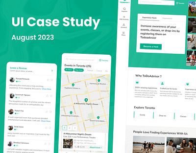 UI Case Study - ToDoAdvisor design product product design ui user experience user interface ux