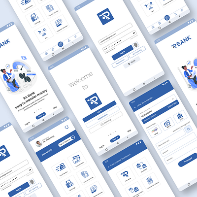 Banking app UIUX design 3d appdesign bank bankingapp behance branding dribbble experience graphic design illustration interactiondesign logo mobileapp ui uidesign uiux user userexperience uxdesign webdesign