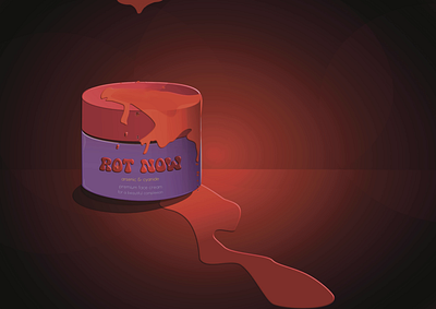 Rot now skincare for goths animation graphic design motion graphics