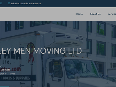 Seamless Website Design & Development for Best Edmonton Movers web development