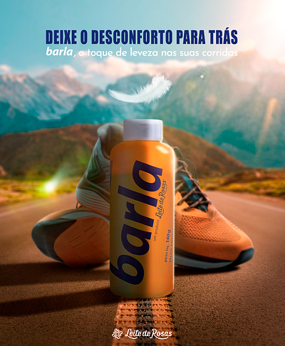 Barla - Key Visual barla branding campaign campanha graphic design keyvisual manipulation marca mark marketing peça publicitaria project publicidad publicidade run runner strategic advertising strategy talc talco