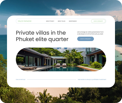 Elite real estate — Landing page design animation design inspiration diseño de propiedad diseño visual diseño web inmueble landing page property design real estate responsive design sitio web ui ux ux ui design visual design web design website