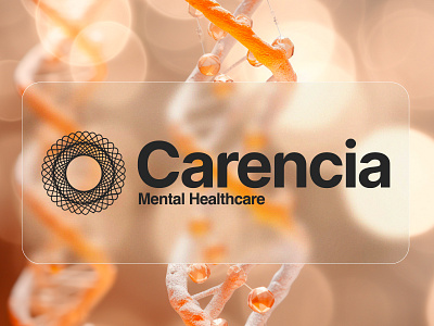 Carencia Mental Healthcare - Branding brand branding design graphic design healthcare illustration logo medical mental minimalism science sleek tech therapist therapy ui ux vector web design