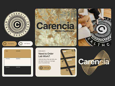 Carencia Mental Healthcare - Branding and Design brand branding design graphic design healthcare logo medical medicine mental minimal minimalist tech therapist therapy ui ux visual identity web web design web development