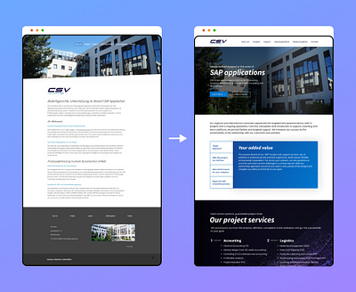 CSV IHR Partner - Website UI Redesign in Figma figma redesign ui user interaction ux ux research website ui