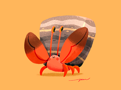 Crustle (Pokémon) cartoon character color colorful crab crustle cute design illustration pokemon