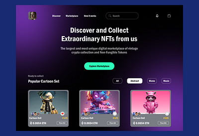 NFT Collection Website