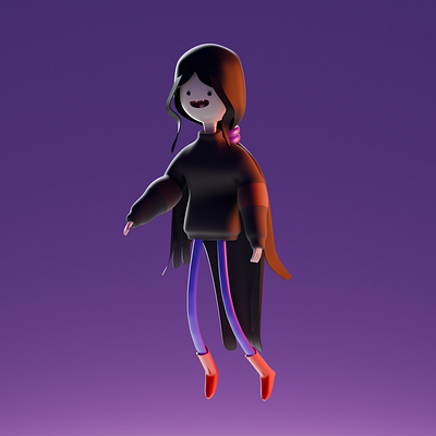 Marceline from Adventure Time 3d adventure time adventuretime animation character design fan art fanart illustration stylized