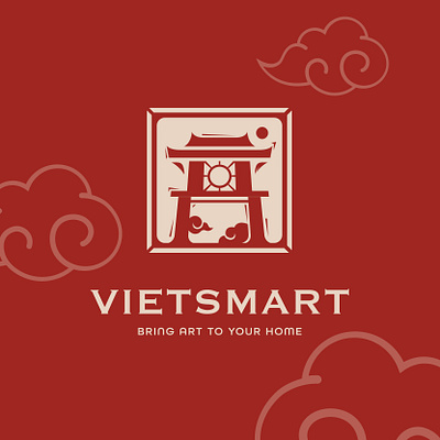 VIETSMART | LOGO & BRAND branding graphic design logo