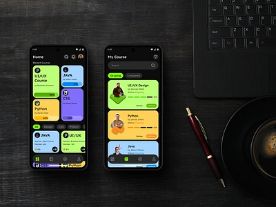 Education and Learning app app desing education figma learning study ui ux