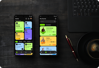 Education and Learning app app desing education figma learning study ui ux