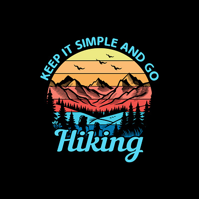 keep it simple and go hiking child