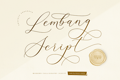 Lembang Script - Decorative Calligraphy aesthetic alternate calligraphy calligraphy font decorative elegant font fonts invitation ligature logo luxury modern script script font typography wedding