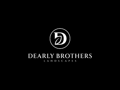 Dearly Brothers Lanscapes logo design concept abstract logo brand identity brand mark branding combination logo designer icon illustration logo logo creation logo for sale logo mark logotype modern logo symbol