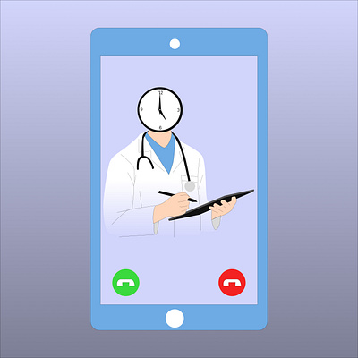 contact male doctor via cell phone patient