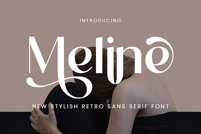 Meline Stylish Retro Serif Font animation beige branding design elegant font font graphic design illustration logo modern motion graphics retro sans serif stylish typface ui vector