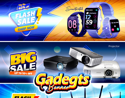 Gadgets Web Banner Design gadgets baanner gadgets design gadgets poster post design visual design web banner web design web poster