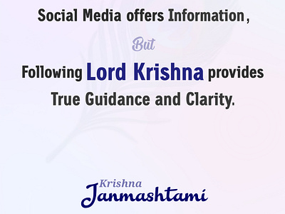 Krishna Janmashtami creative post hindu festival instagram poster janmashtami janmashtami post janmashtami social media post krishna krishna janmashtami trending ui