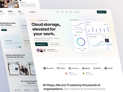 Cloud Saas Platform 2024 animation app branding dribbble graphic design homepage homepage design landing page logo mobiledesign motion graphics turjadesign typography ui uiinspiration uiux userinterface uxresearch webdesigner webdeveloper