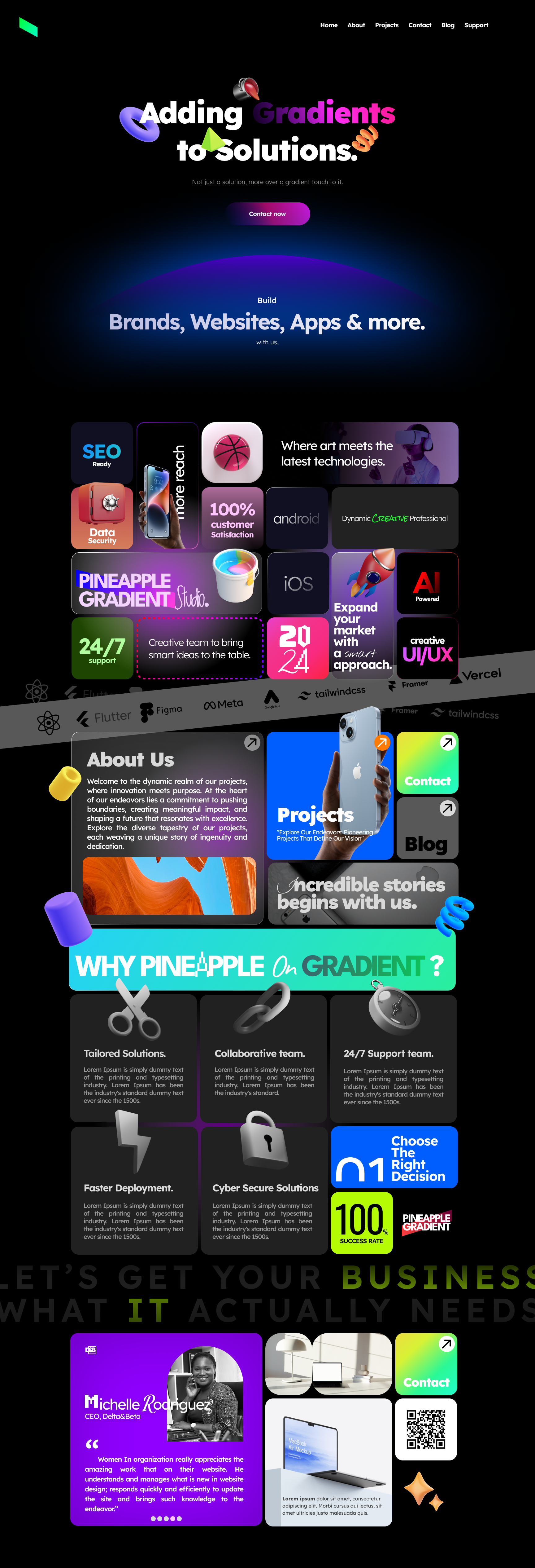 Example of Website Design