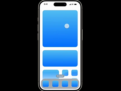 iOS Home Screen: Let's Get Scrolling, Apple! appdesign apple conceptdesign design figma homescreen interaction ios ios 18 iosdesign iphone mobileui prototype scrolling ui uidesign userinterface uxconcept uxdesign widgets