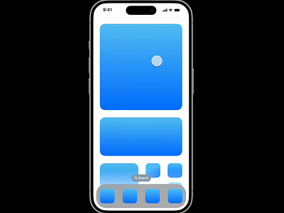 iOS Home Screen: Let's Get Scrolling, Apple! appdesign apple conceptdesign design figma homescreen interaction ios ios 18 iosdesign iphone mobileui prototype scrolling ui uidesign userinterface uxconcept uxdesign widgets