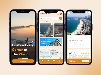 Travel App UI Design details details page home home page homepage mobile mobile design mobile homepage splash screen starting page ticket travel travel ui design travel ui mobile design traveling traveling ui mobile ui ui mobile design