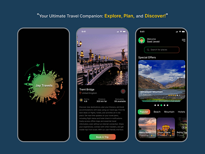 Travel Mobile Application figma mobile application product design travel ui ui ux ux