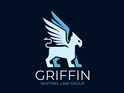 Griffin Sentinel Law Group adob adobe illustrator brand identity branding design freelancer graphic design griffin gryphon law lawyer logo logo design