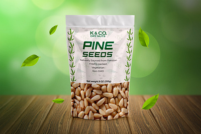 Pine seeds label and packaging design 3d animation branding graphic design label and packaging design logo motion graphics pine seeds pine seeds packaging