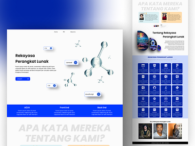 UI Design Webiste for Rpl 3d animation branding graphic design logo motion graphics profile ui ui design ui web uiux ux ux design visual graphic web design