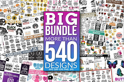 The Huge SVG Bundle, Best Seller 3d animation branding graphic design logo motion graphics ui