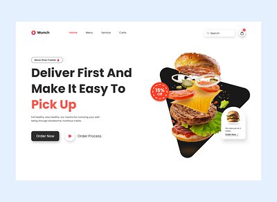 Food Delivery Website Design mobile app ui ui design user interface ux