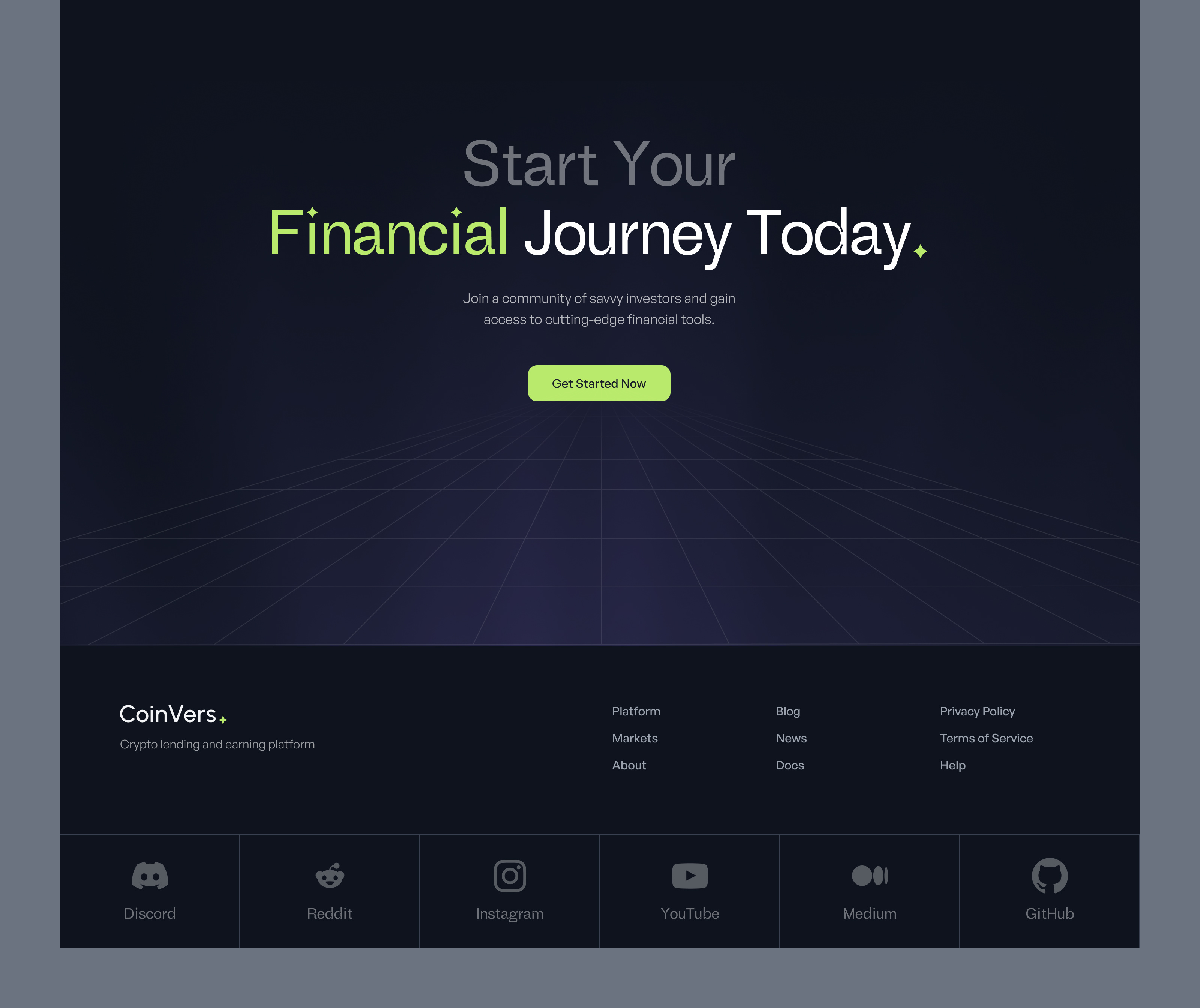 CoinVers. - Website design for the crypto platform by Outcrowd on Dribbble