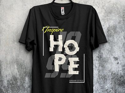 Typographic T-shirt design 1999 branding design digital art hope illustration inspire logo style t shirt t shirt design typographic urban