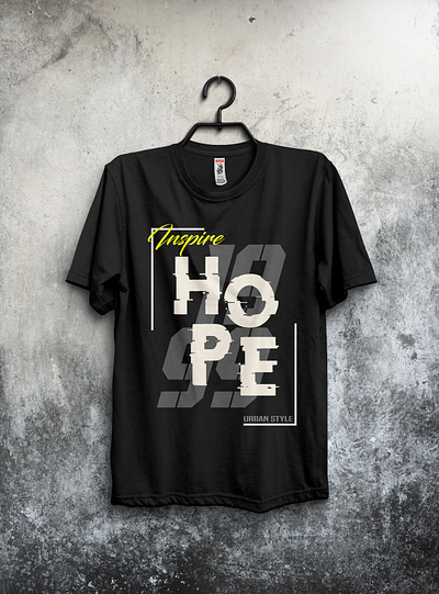 Typographic T-shirt design 1999 branding design digital art hope illustration inspire logo style t shirt t shirt design typographic urban