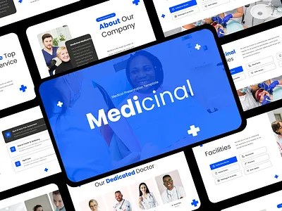 Doctor - Medical Presentation branding clinic doctor graphic design hospital illustration medical powerpoint ppt pptx presentation template