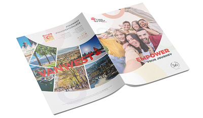 2024 College Brochure book branding brochure college design layout print