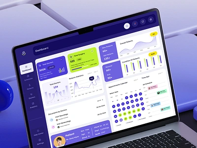 MediSync Healthcare Dashboard UI admin panel appointment dashboard dashboard design doctor website hospital medical medicine medicine website patient product design saas design web ux